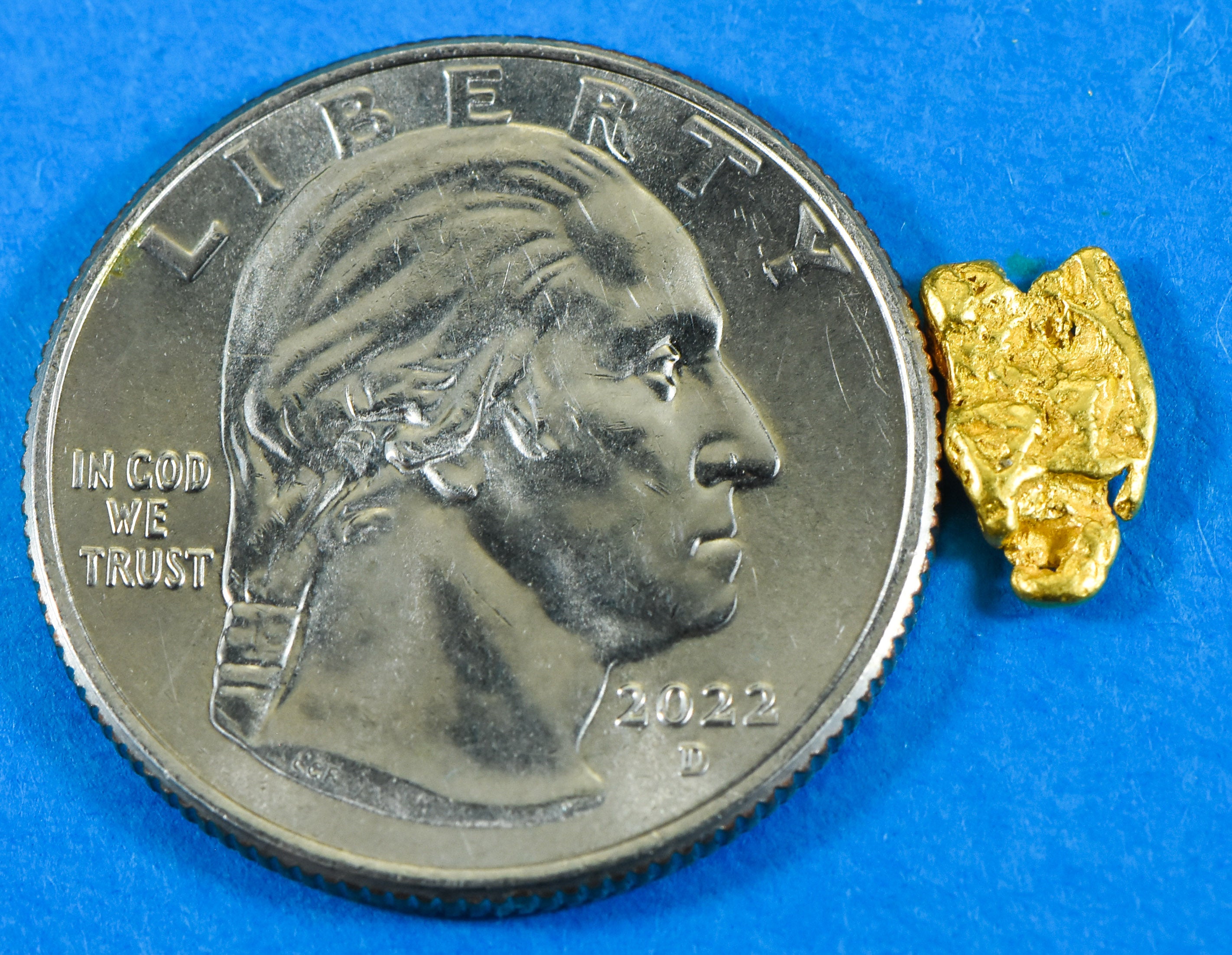 #61 Alaskan BC Natural Gold Nugget .67 Grams Genuine