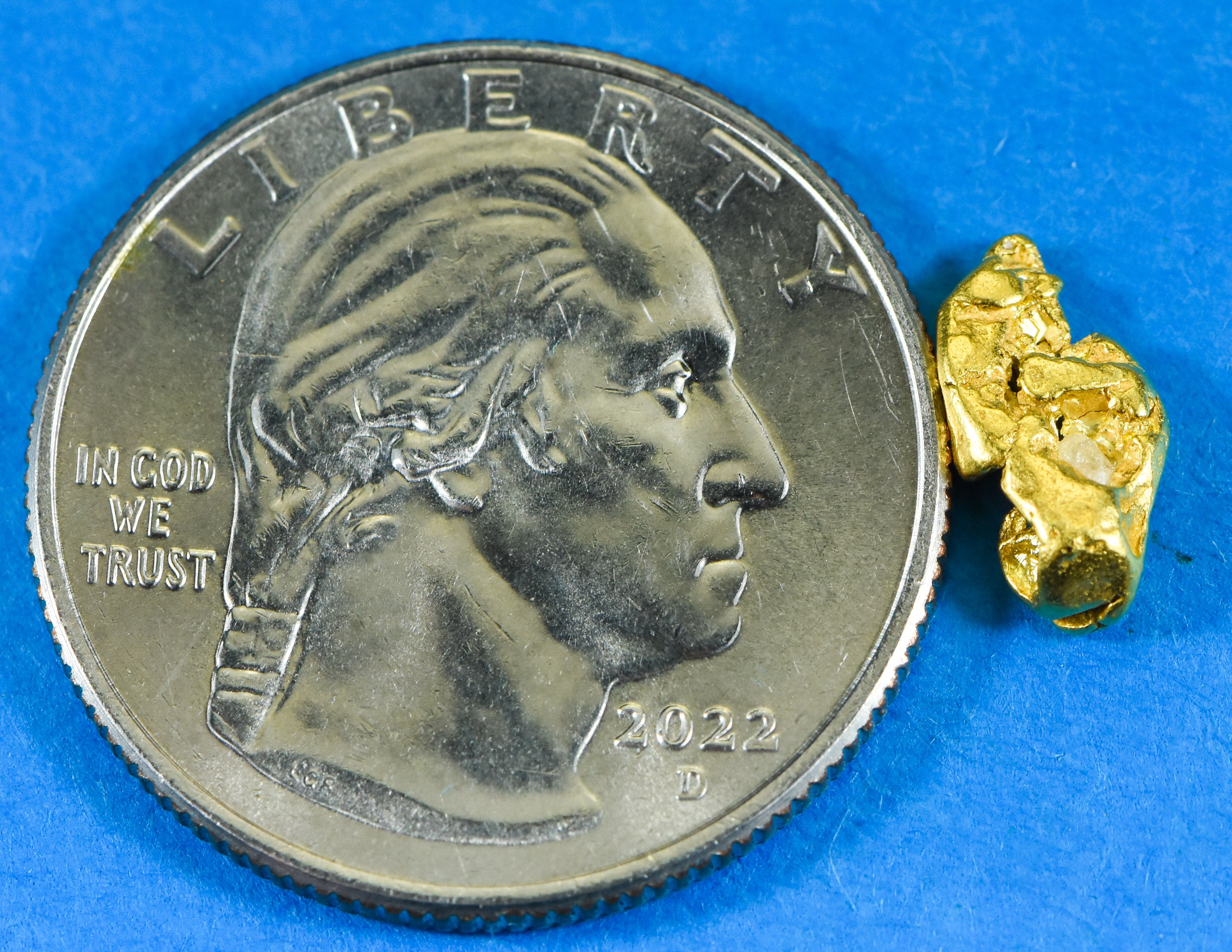 #65 Alaskan BC Natural Gold Nugget .72 Grams Genuine