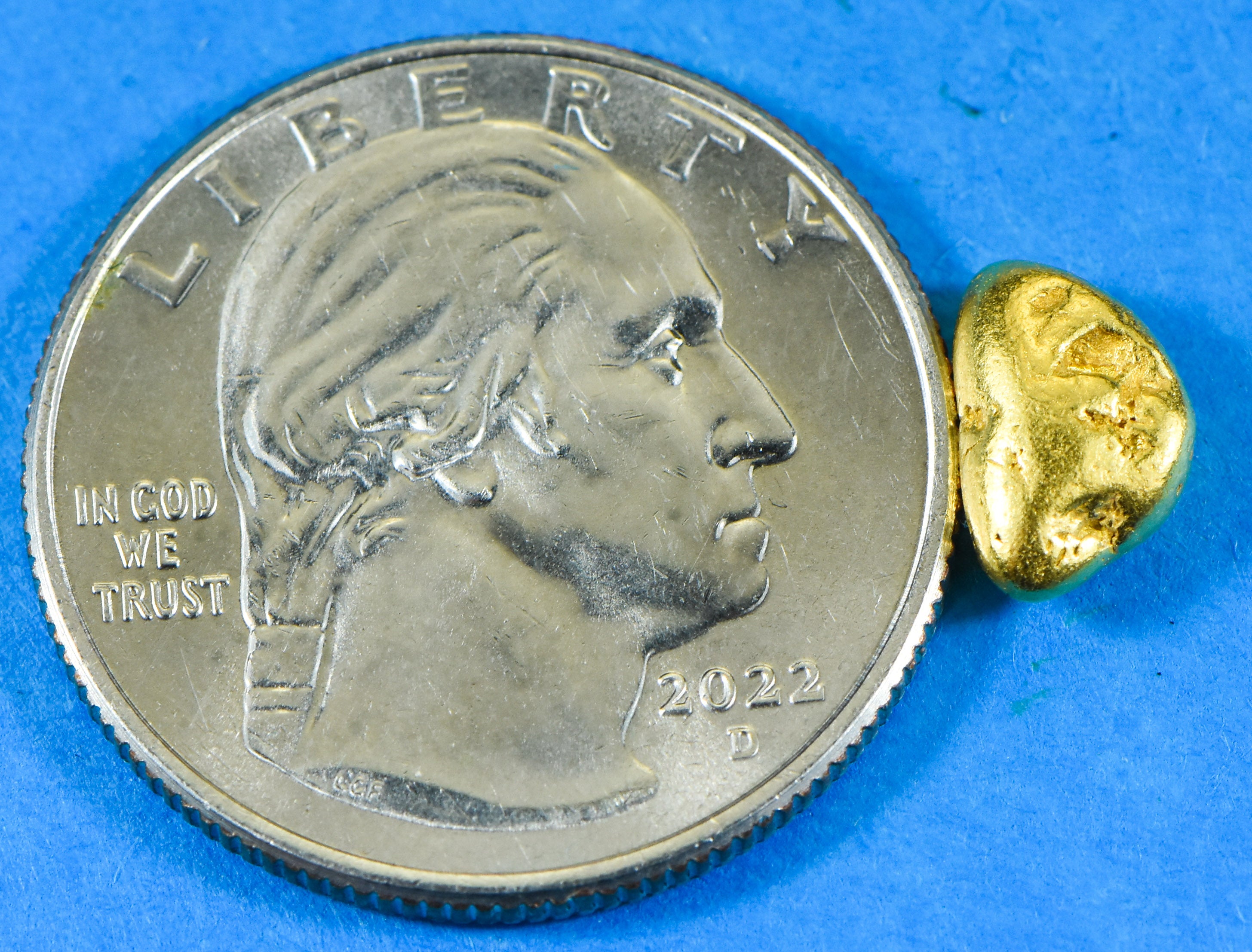 #69 Alaskan BC Natural Gold Nugget 1.77 Grams Genuine