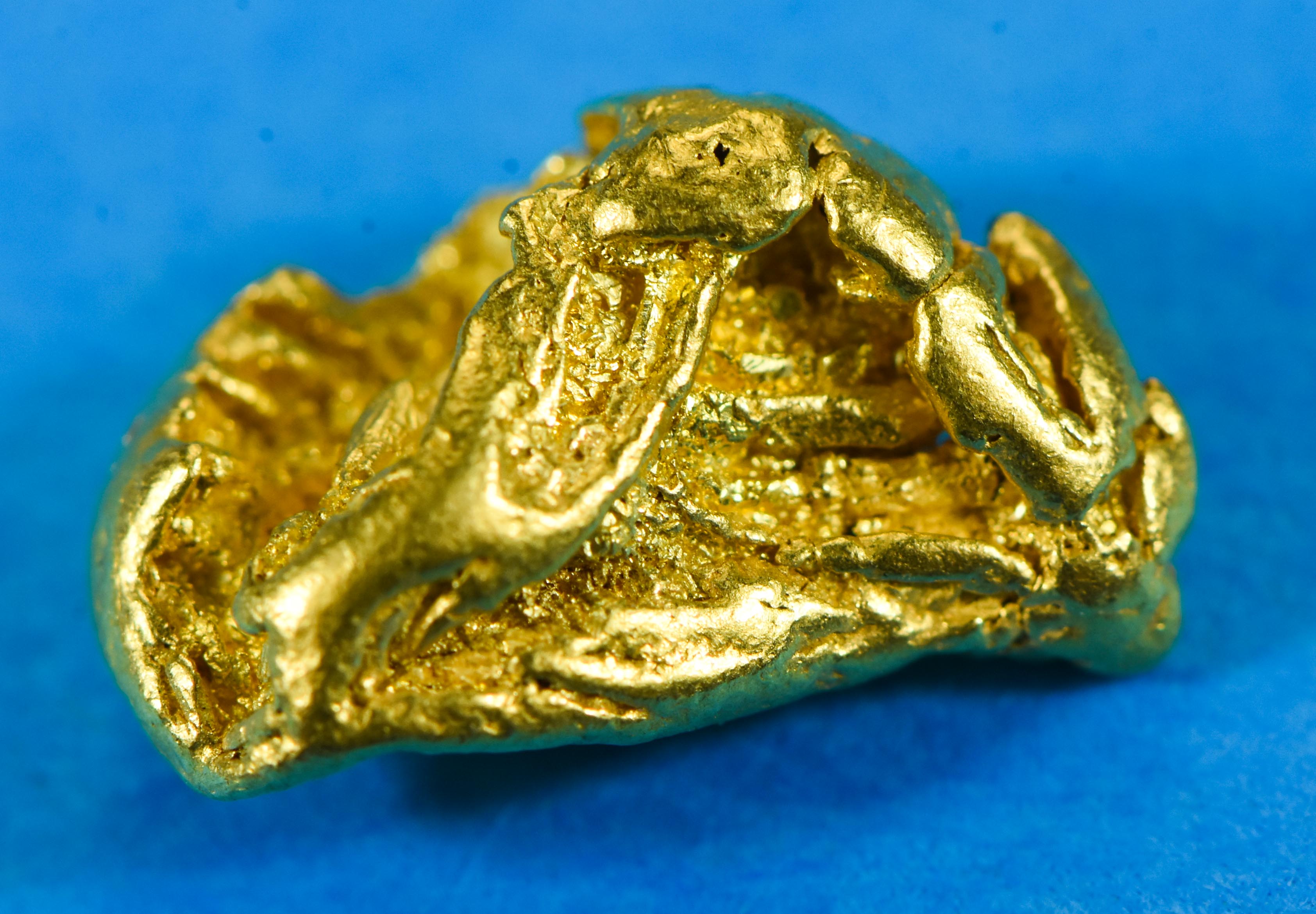 L-8 Alaskan BC Dendritic Exotic Shaped Gold Nugget "Special Collection" 3.20 Grams