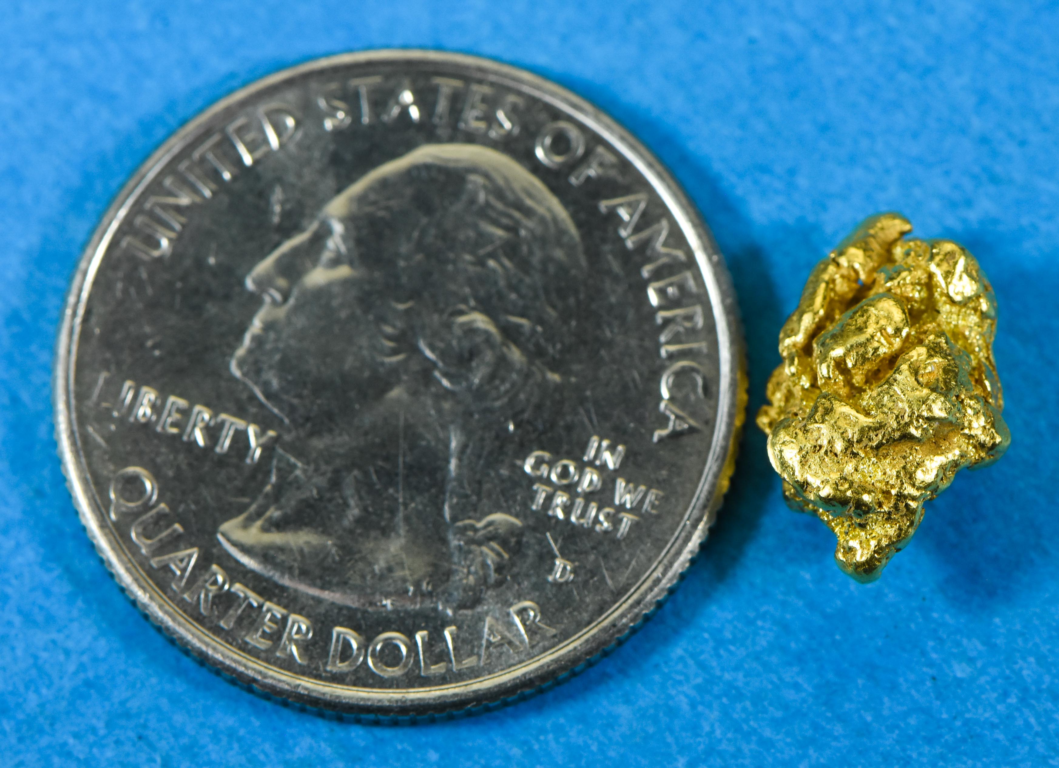 #185 Alaskan BC Natural Gold Nugget 2.69 Grams Genuine