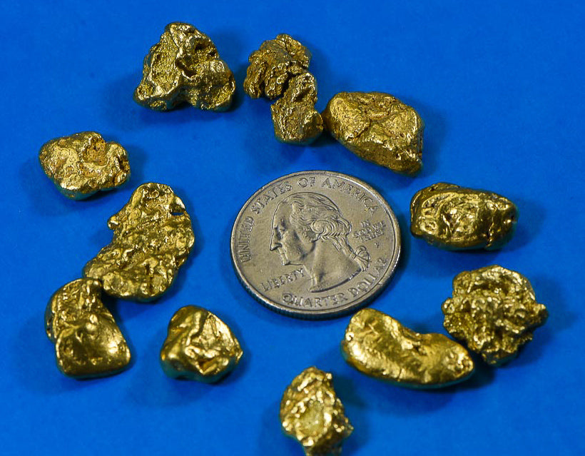 Natural Gold Nuggets for Sale