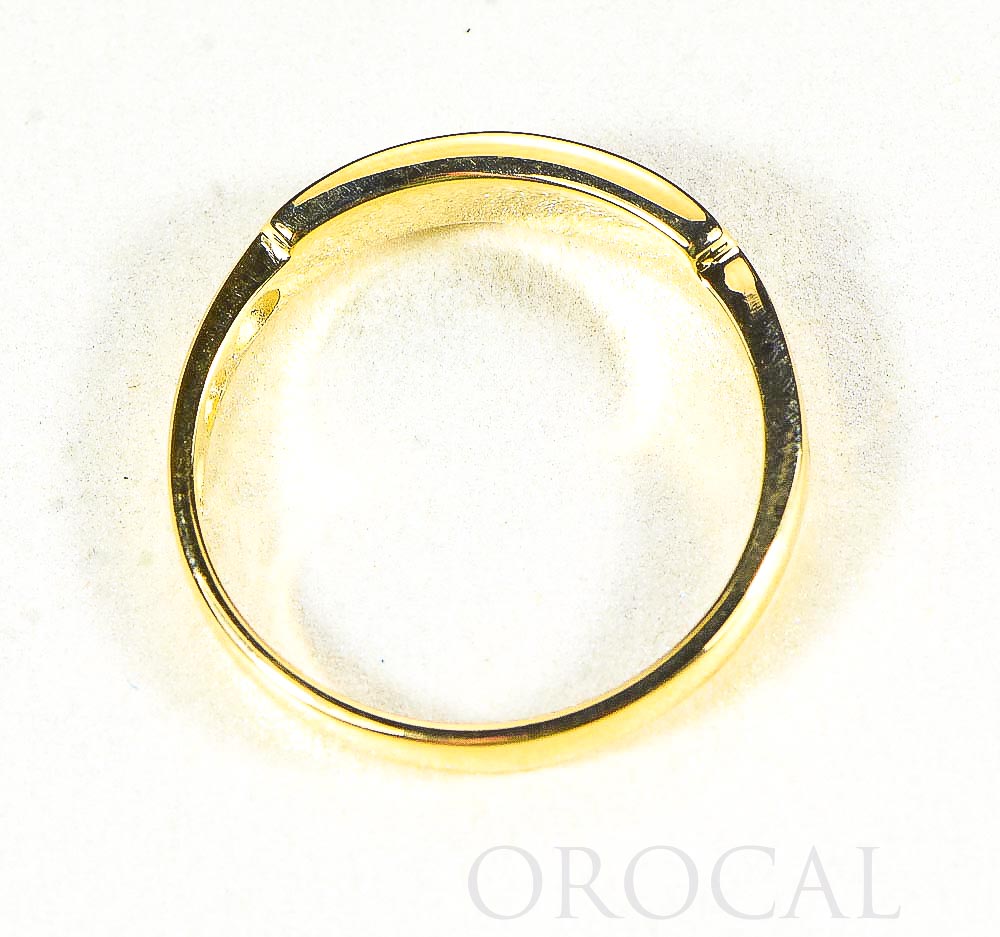 Gold Quartz Ring "Orocal" RL1100Q Genuine Hand Crafted Jewelry - 14K Gold Casting