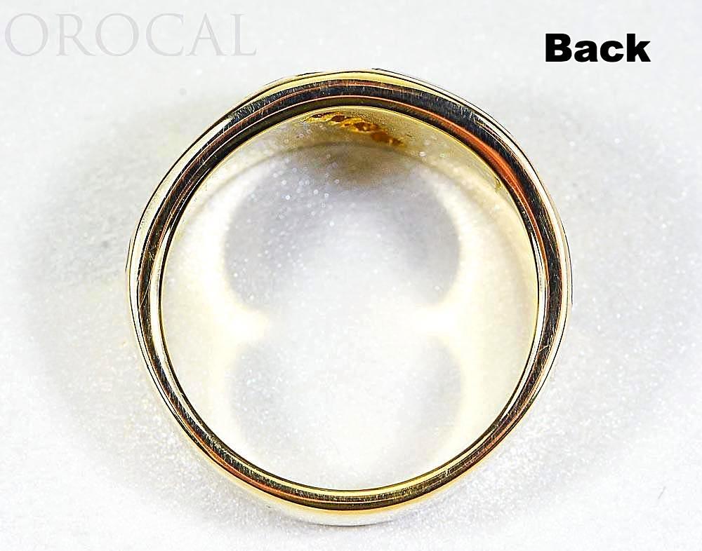 Gold Quartz Ladies Ring "Orocal" RL883D20NQ Genuine Hand Crafted Jewelry - 14K Gold Casting