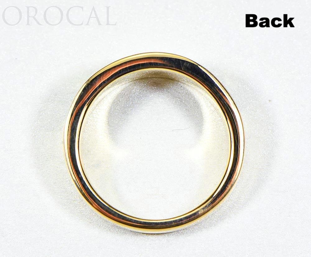 Gold Quartz Ladies Ring "Orocal" RL732D12Q Genuine Hand Crafted Jewelry - 14K Gold Casting