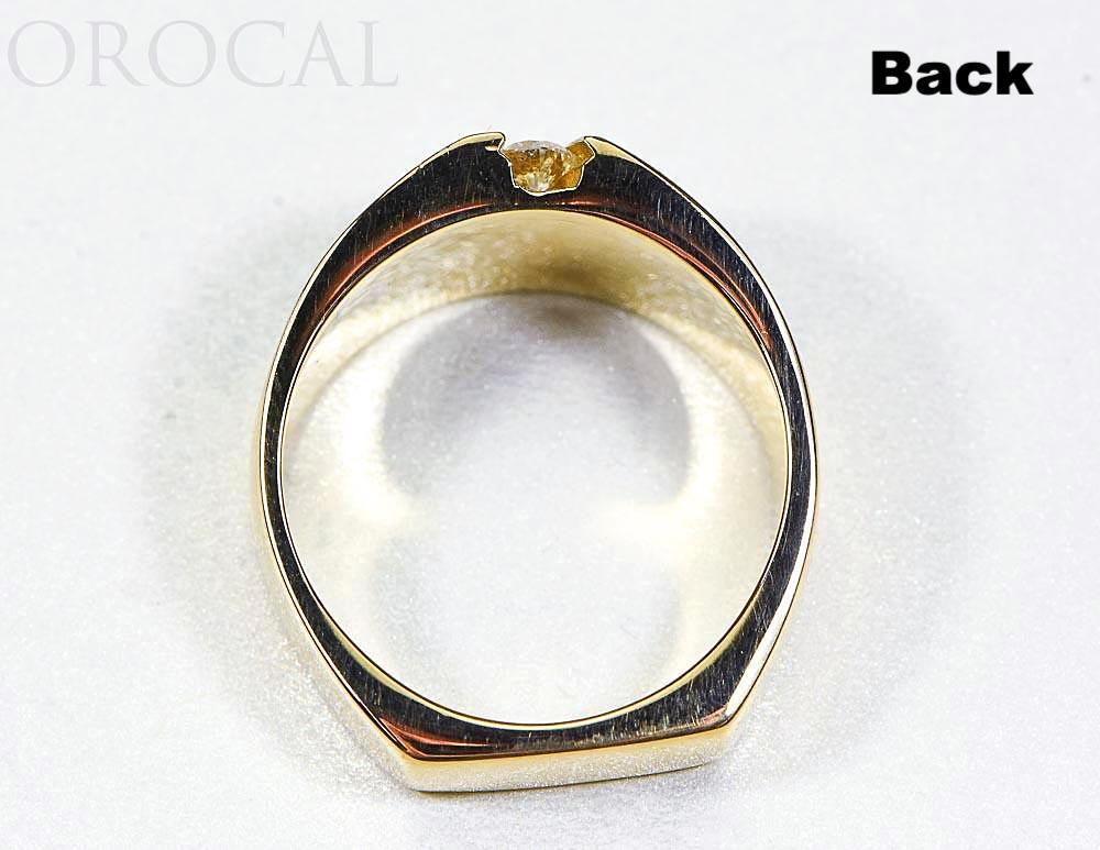 Gold Quartz Ladies Ring "Orocal" RL470LD45Q Genuine Hand Crafted Jewelry - 14K Gold Casting