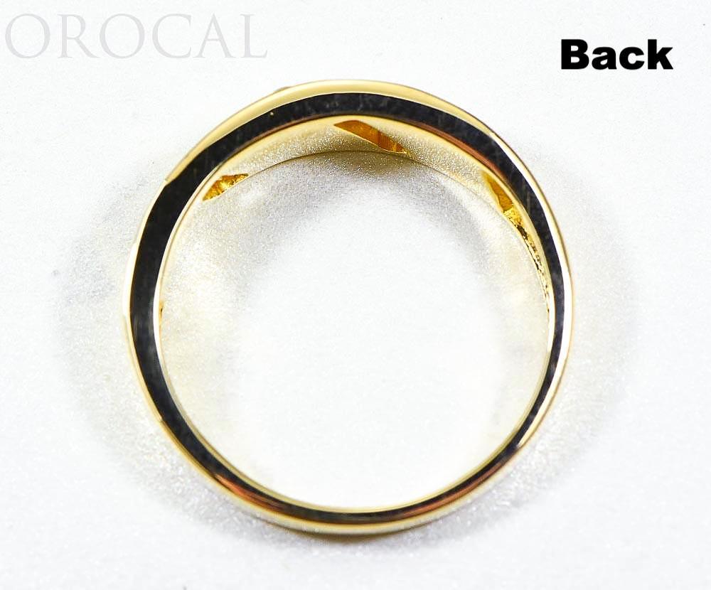 Gold Quartz Ring "Orocal" RM968D16NQ Genuine Hand Crafted Jewelry - 14K Gold Casting