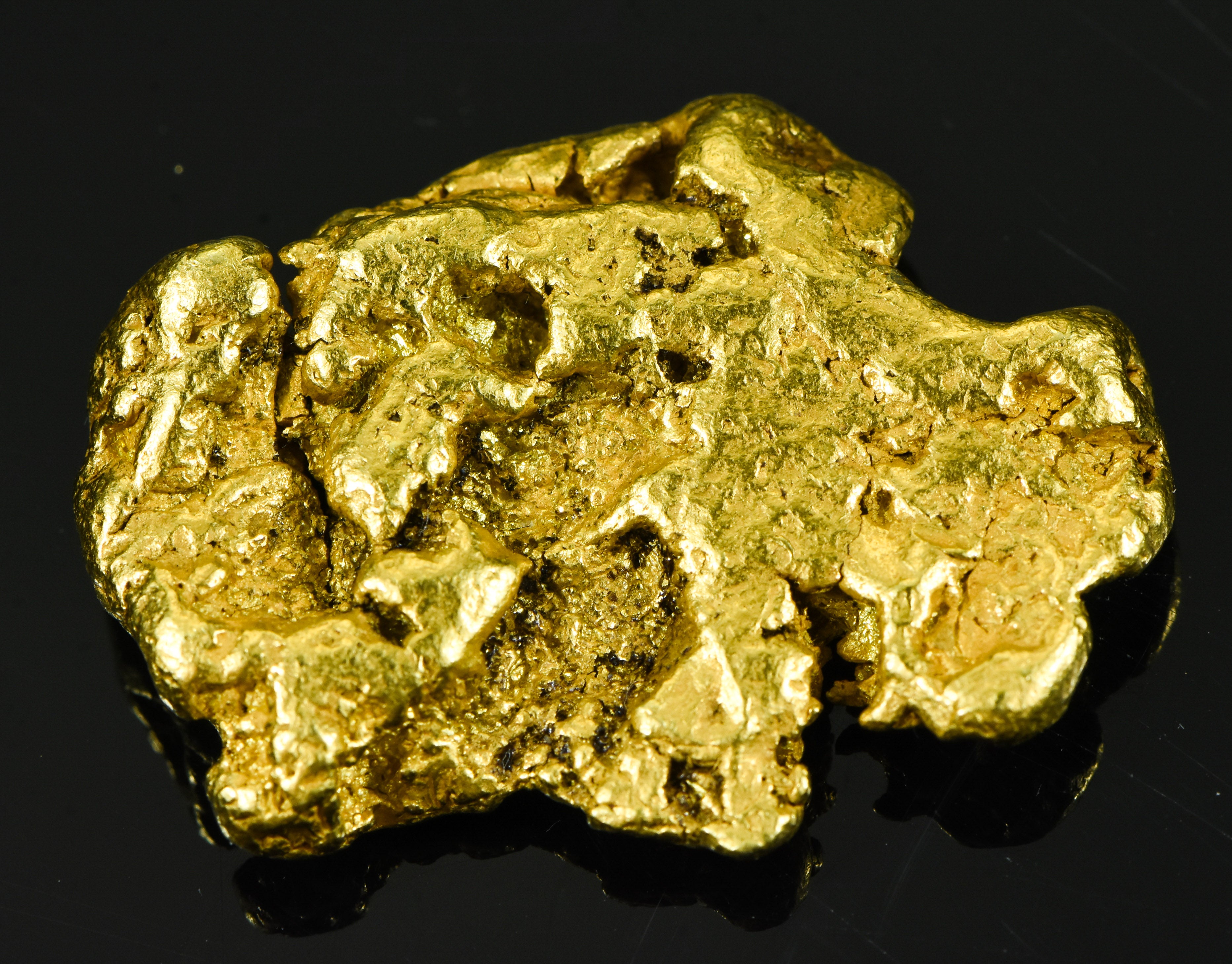 #541 Large Alaskan BC Gold Nugget 37.64 Grams Genuine