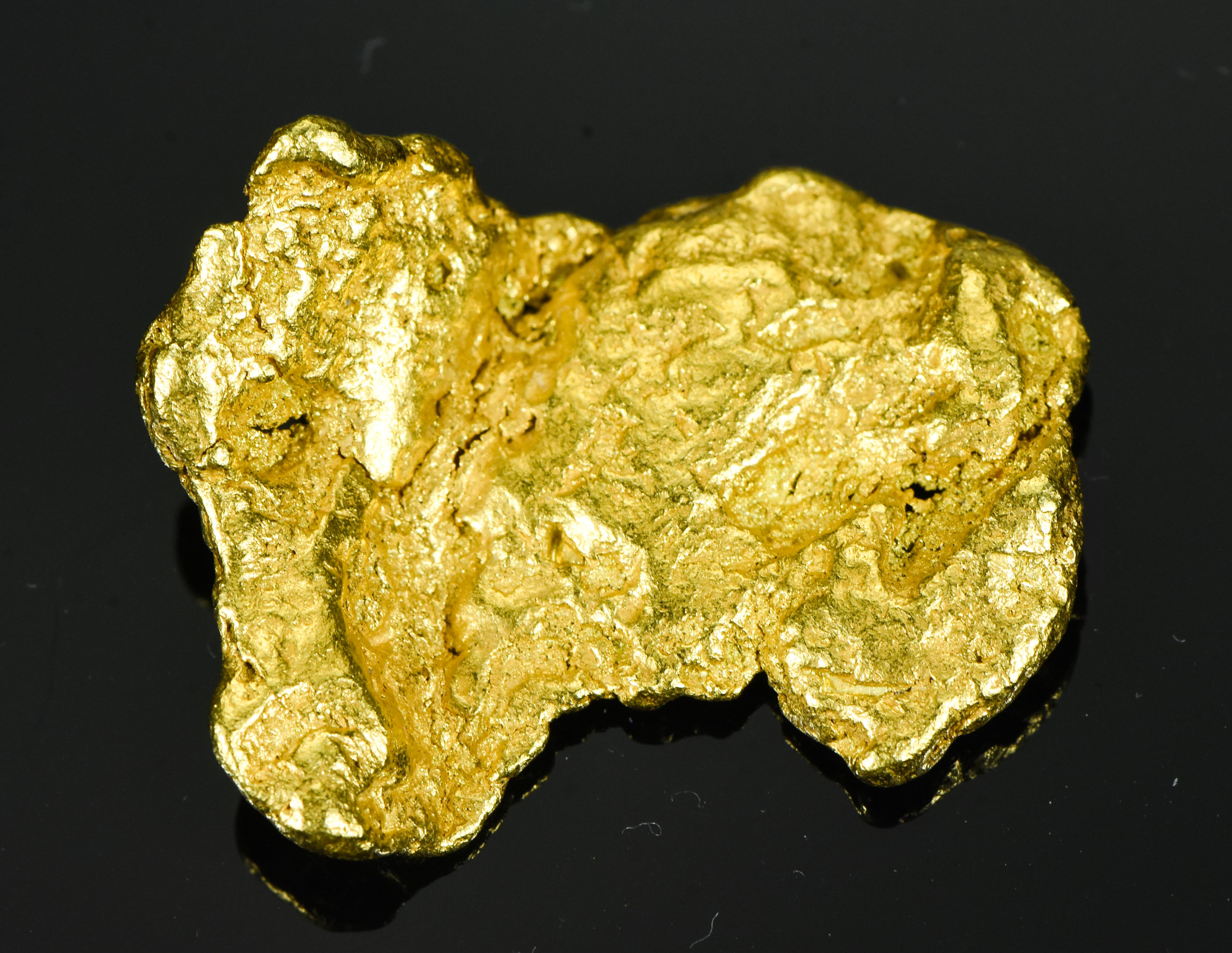#545 Alaskan BC Natural Gold Nugget 23.96 Grams Genuine
