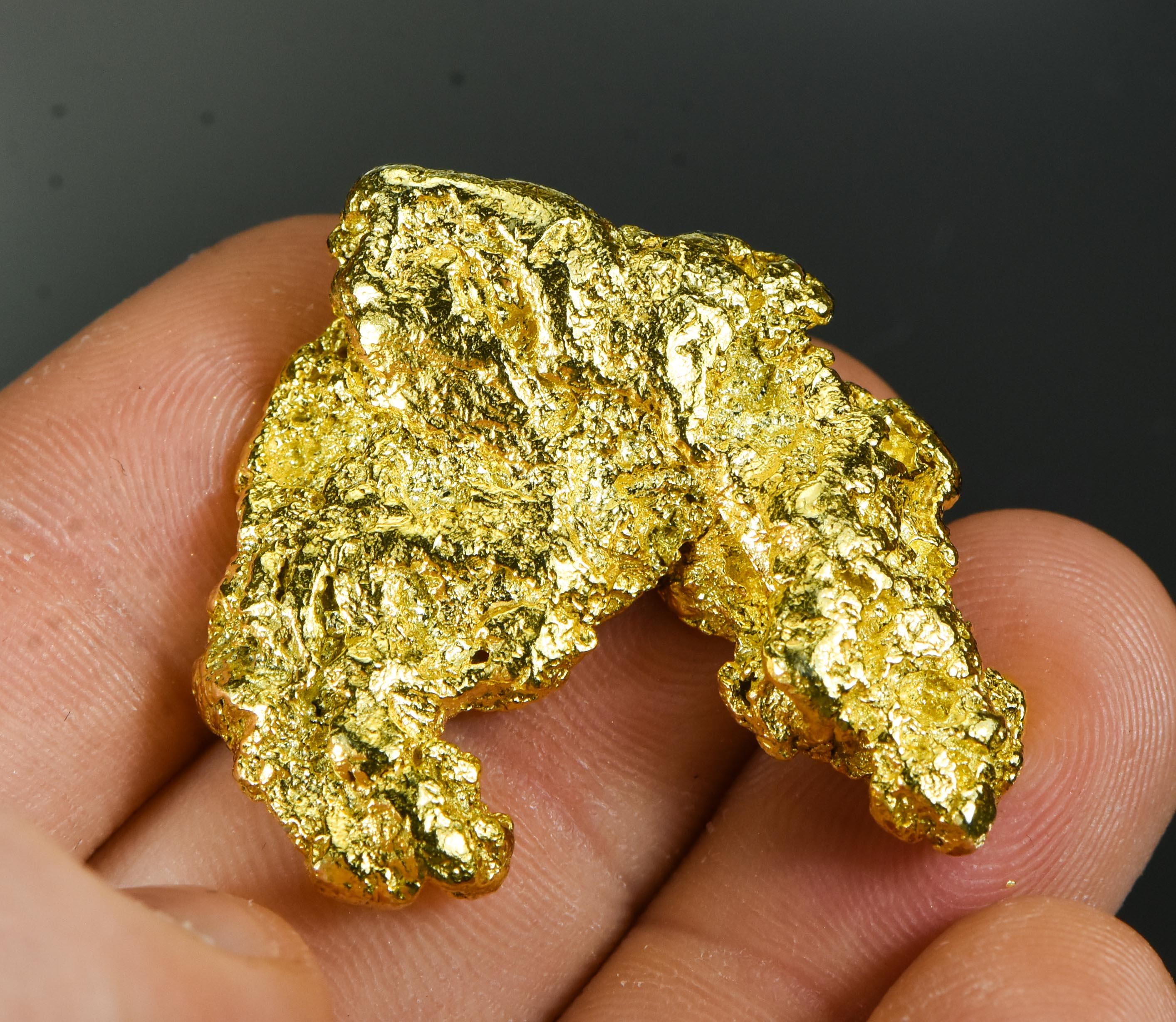 #547 Alaskan BC Natural Gold Nugget 39.89 Grams Genuine