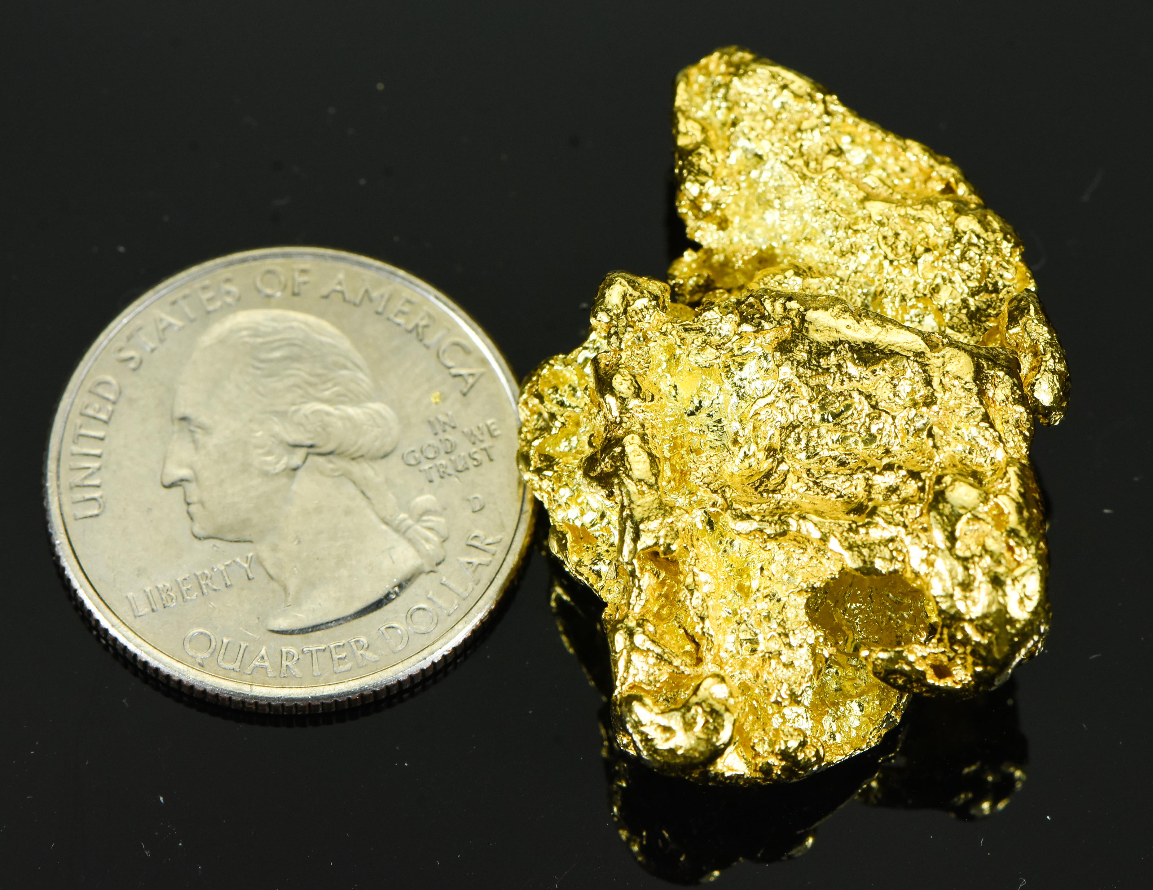 #548 Alaskan BC Natural Gold Nugget 39.87 Grams Genuine