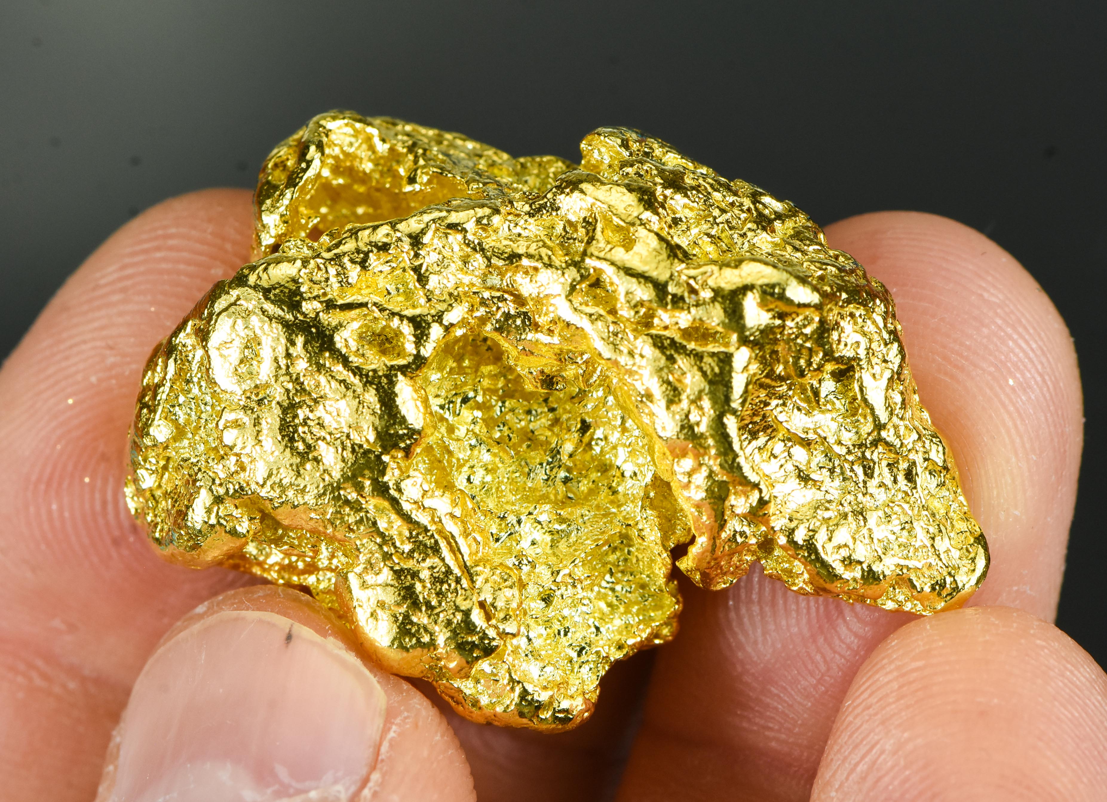 #548 Alaskan BC Natural Gold Nugget 39.87 Grams Genuine