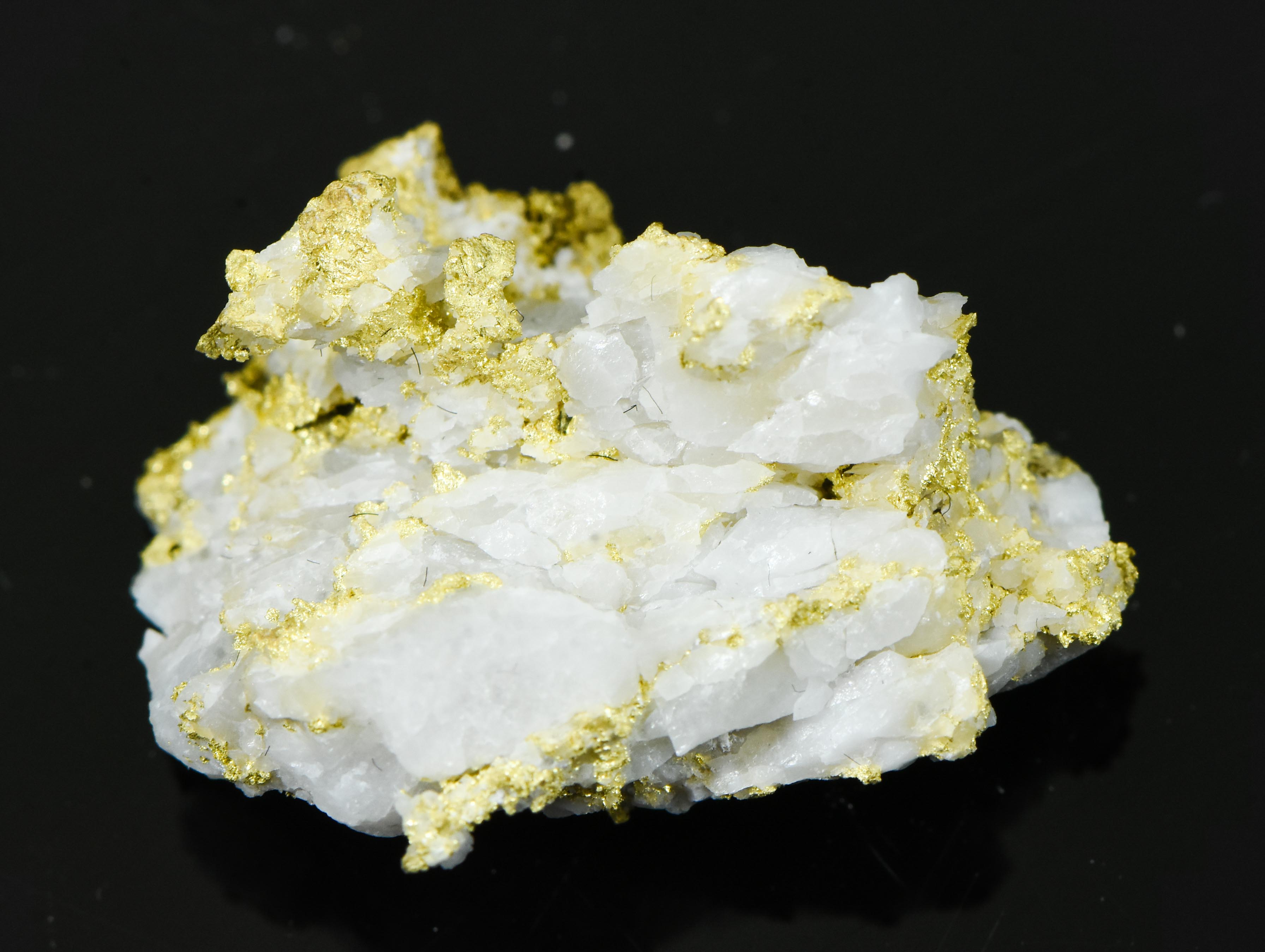 #K28-Crystalline Gold Nugget Specimen 8.60 Grams Kenton Mine Sierra County California Rare