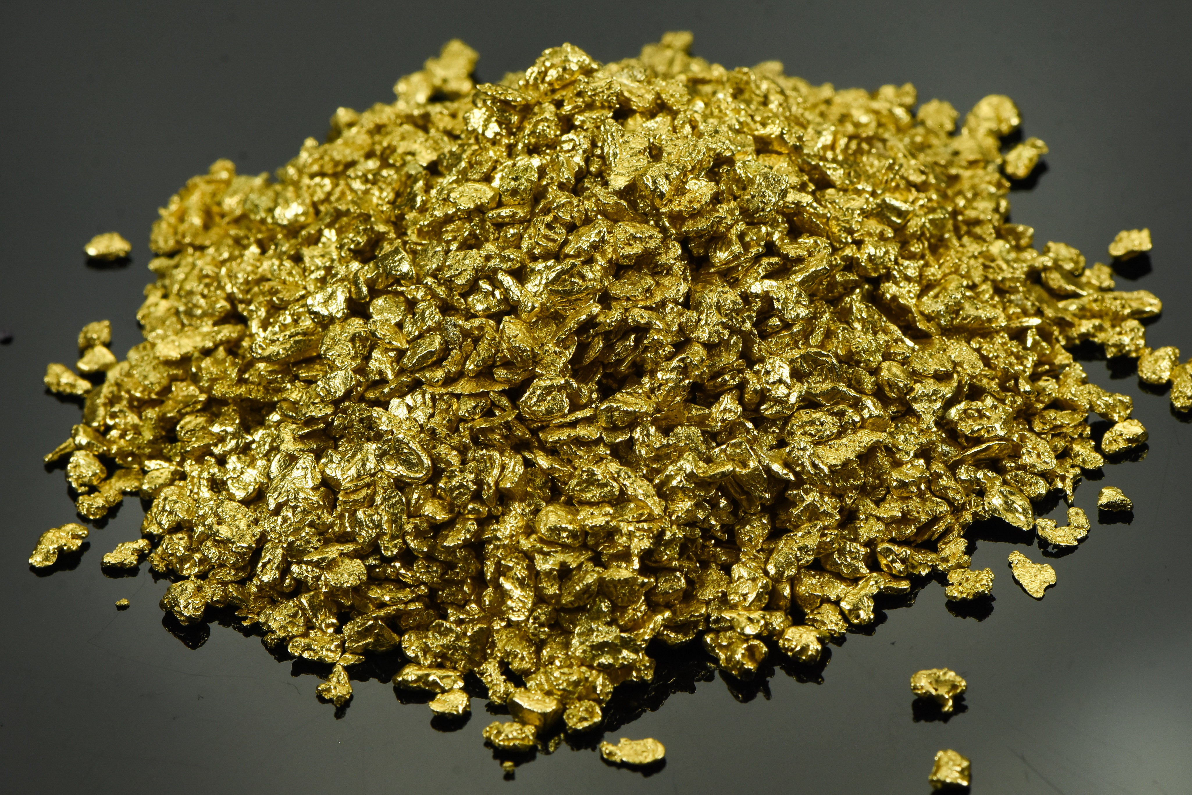 Alaskan Yukon Gold Rush Nuggets 10 Mesh 1 Troy OZ 31.1 Gram 20 DWT