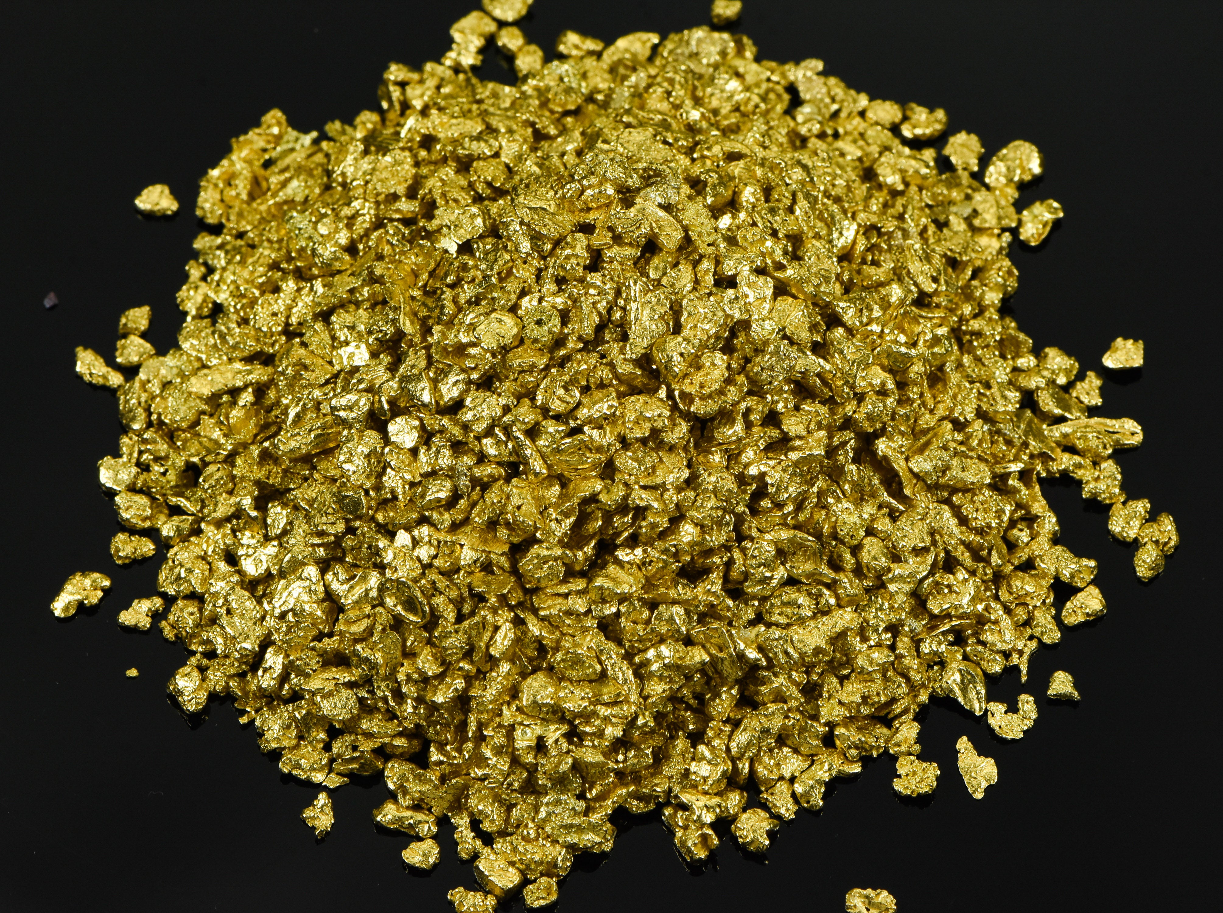 Alaskan Yukon BC Gold Nuggets #8 Mesh 10 Troy Ounce ,311 Gram or 200DWT