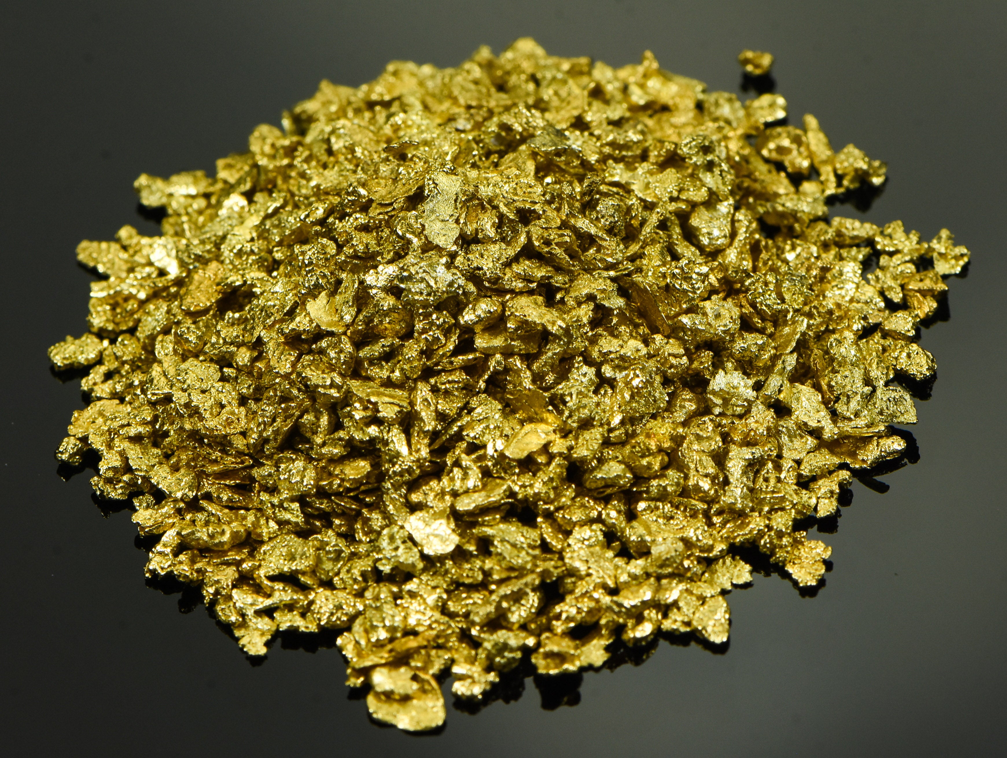 Alaskan Yukon Gold Rush Nuggets 10 Mesh 2 Troy OZ 62.2 Gram 40 DWT