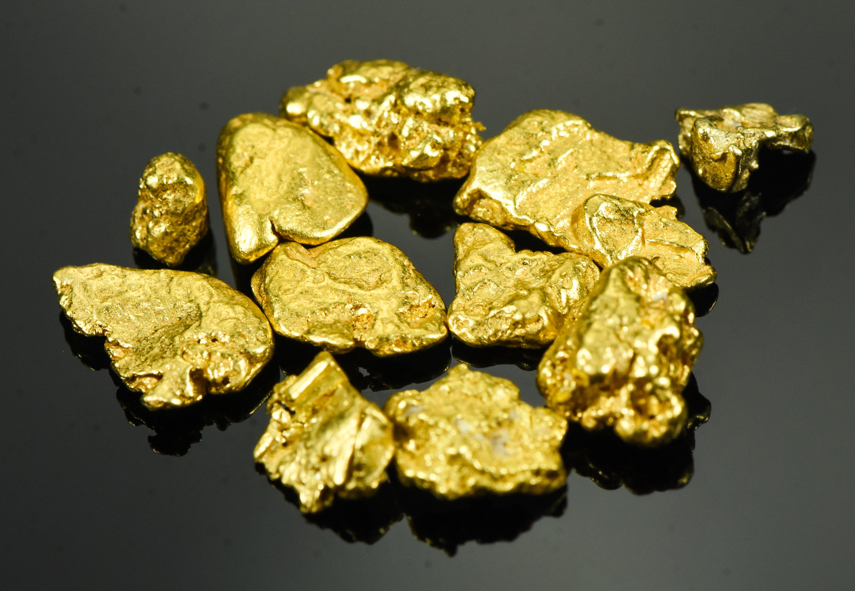 Alaskan-Yukon BC Natural Gold Nugget #4 10 GRAMS OF CLEAN GOLD FLAKES