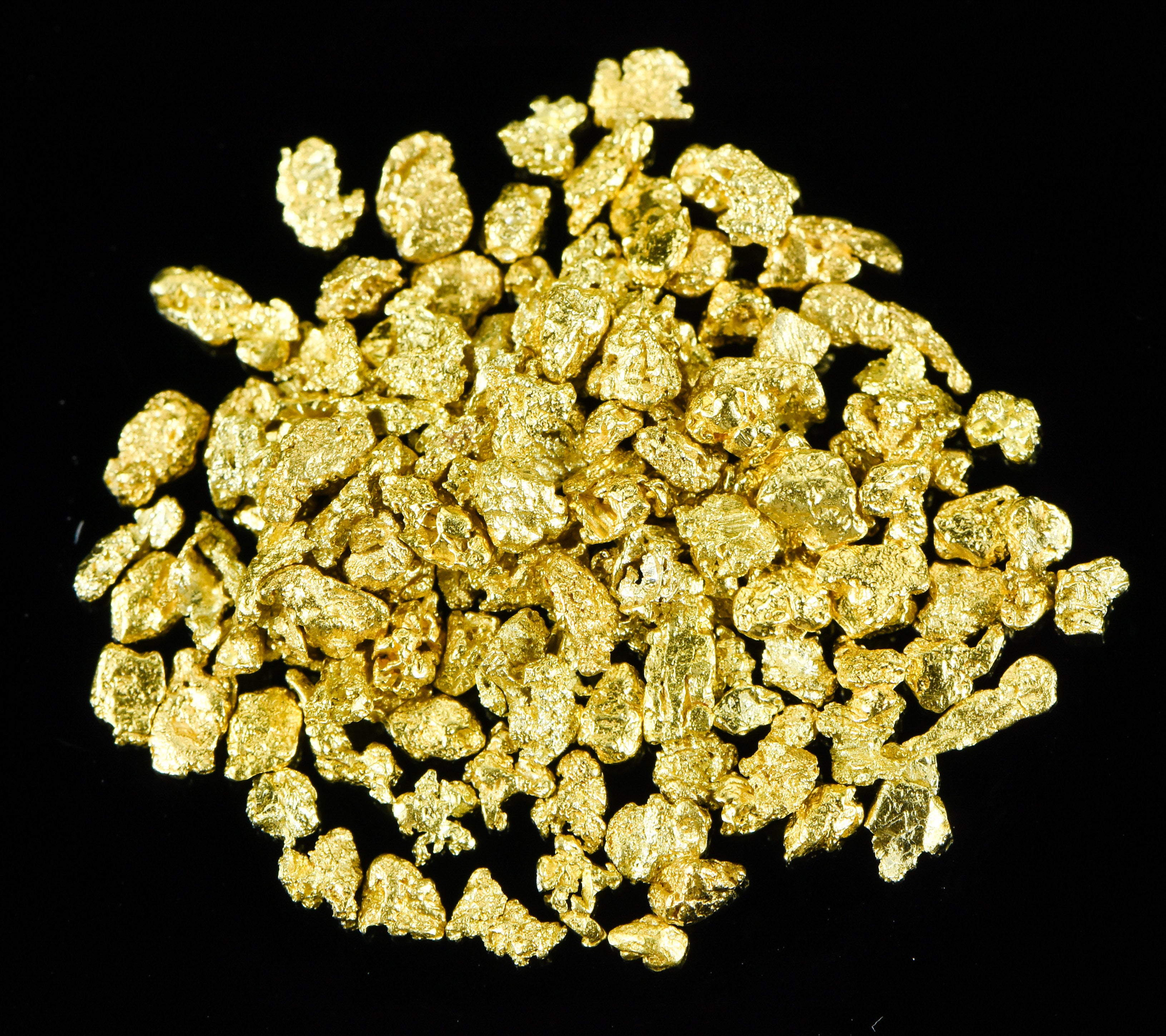 Alaskan Yukon Gold Rush Nuggets 12 Mesh 5 Grams