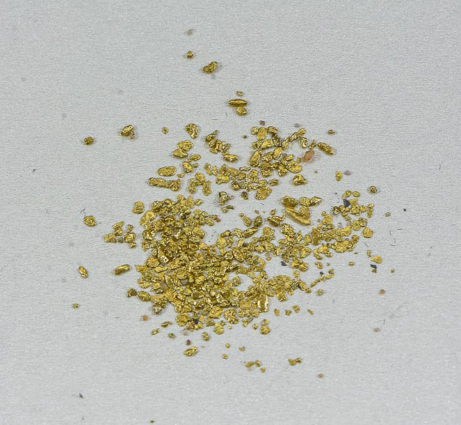 California Gold Nuggets 1 Grams of #50 Mesh Gold Authentic Natural Flakes