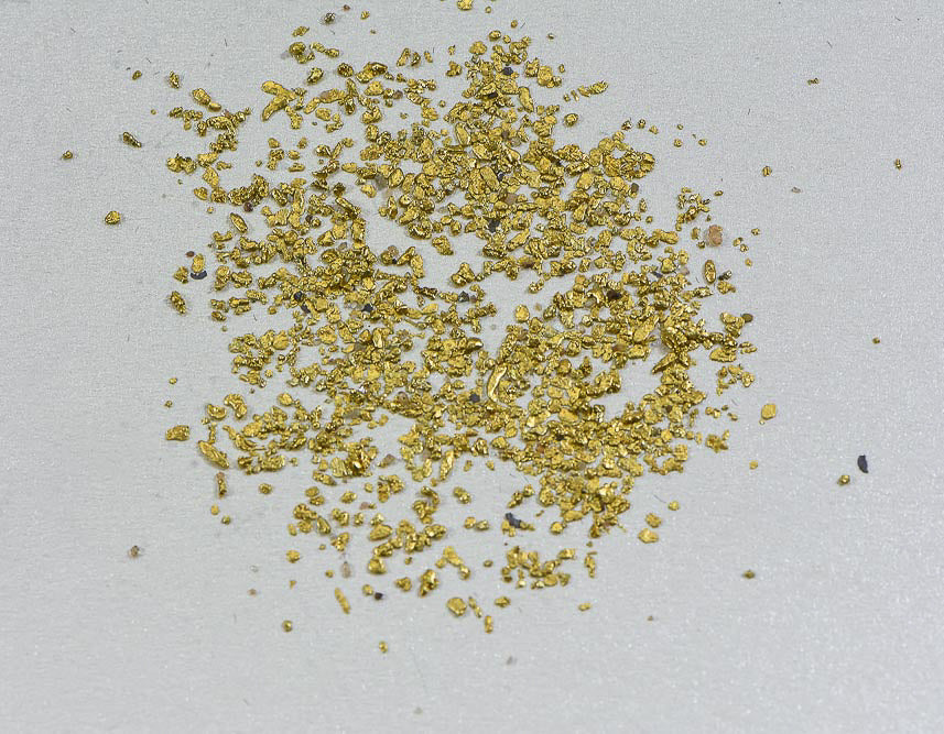 California Gold Nuggets 3 Grams of #30/100 Mix Mesh Gold Authentic Natural Flakes