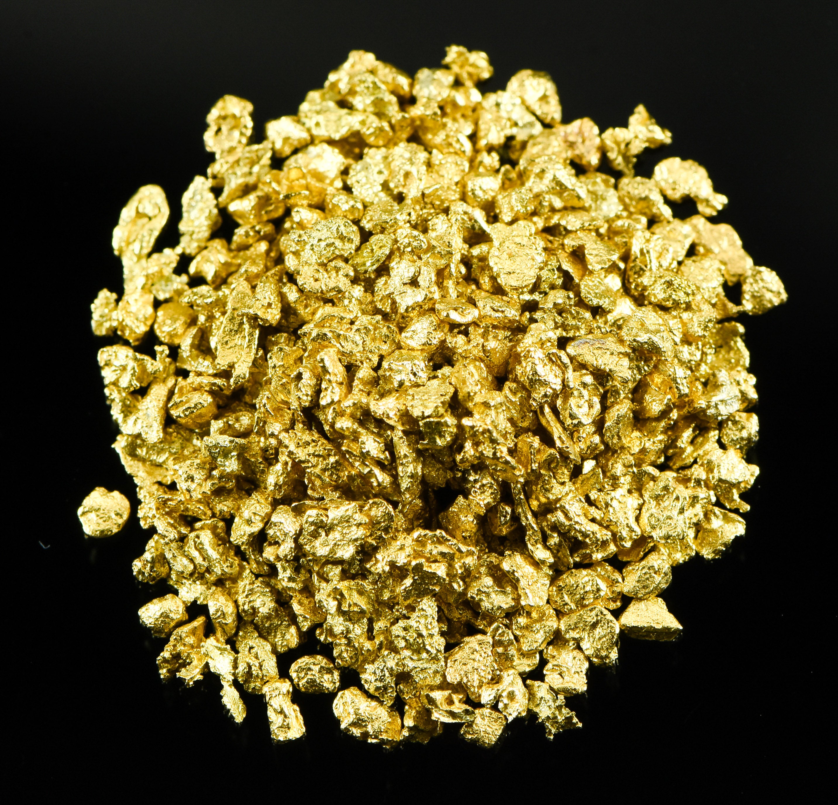 Alaskan Yukon Gold Rush Nuggets 14 Mesh 10 GRAMS OF CLEAN GOLD FLAKES