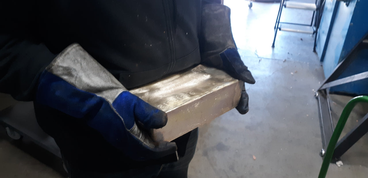 Silver Bricks .999 1000 oz Commodity Bar