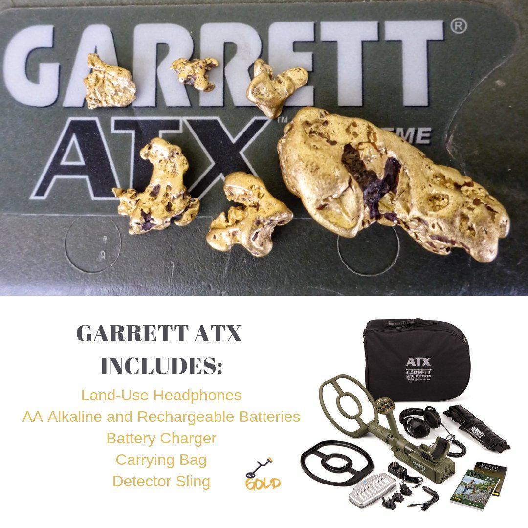 Garrett ATX Metal Detector Basic Package-Destination Gold Detectors