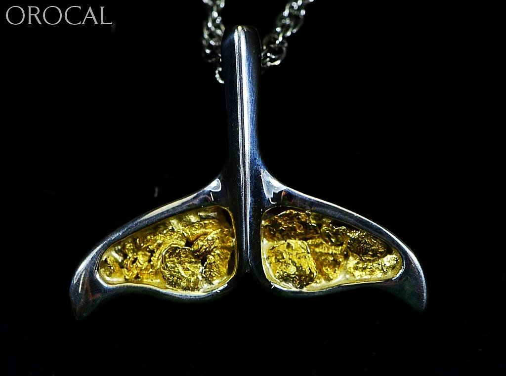 Gold Nugget Pendant Whales Tail - Sterling Silver Special Pdlwt8Mnssx Hand Made Jewelry Specials