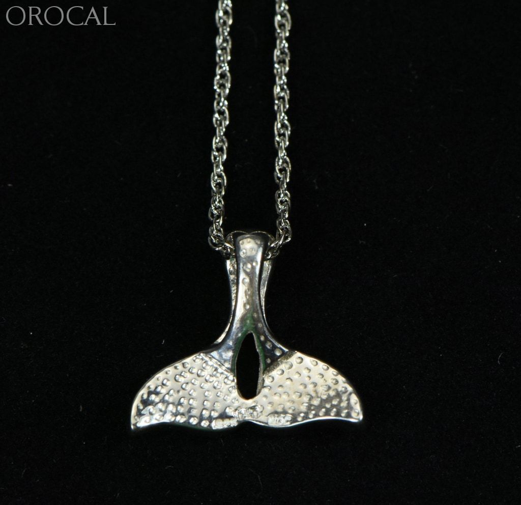 Gold Nugget Pendant Whales Tail - Sterling Silver Special Pwt22Nss Hand Made Jewelry Specials
