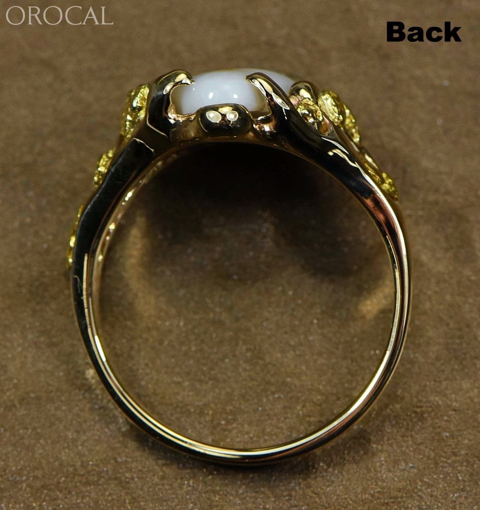 Gold Quartz Ring Orocal Rl964Q Genuine Hand Crafted Jewelry - 14K Casting