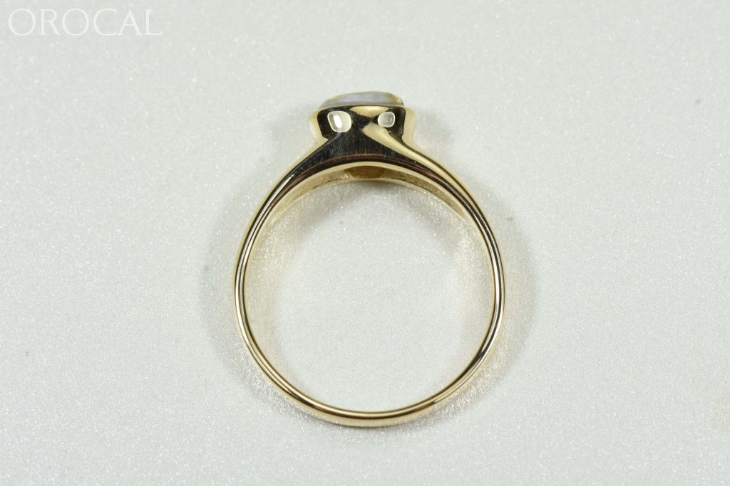 Gold Quartz Ring Orocal Rll1427Q Genuine Hand Crafted Jewelry - 14K Casting