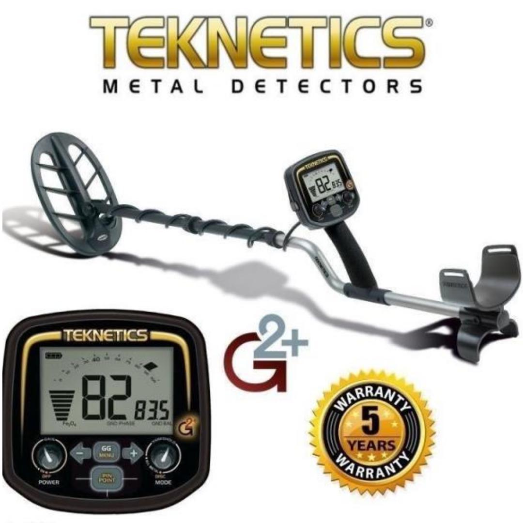 Teknetics G2+ Metal Detector-Destination Gold Detectors